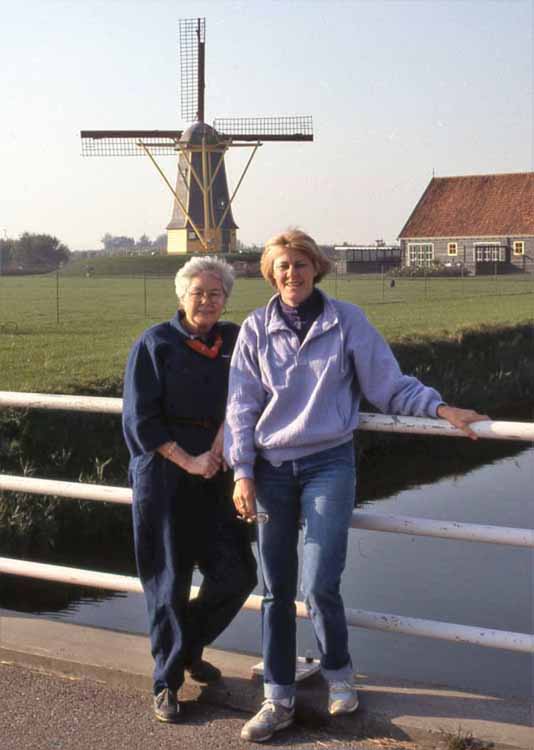 mom and me, windmill